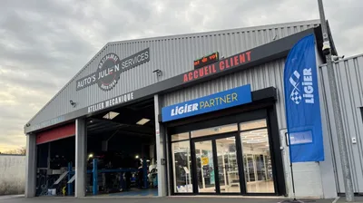 Devanture de AUTO'S JULIEN SERVICES - LIGIER MAUBEUGE - MAGASIN DE PIECES / ACCESSOIRES ET PNEUS - AUTO / MOTO / VOITURE SANS PERMIS