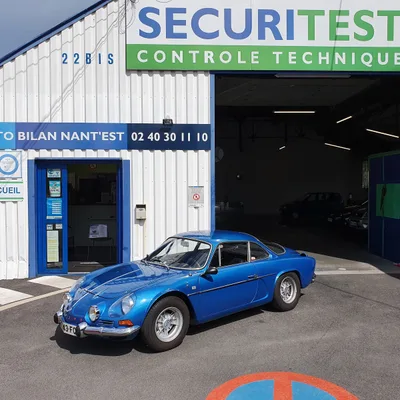 Devanture de Sécuritest Contrôle Technique Automobile Carquefou