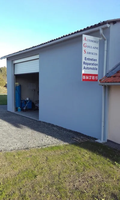 Devanture de Automobile Goulaine Services AGS