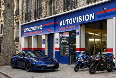 Devanture de Auto Bilan Nice Gambetta