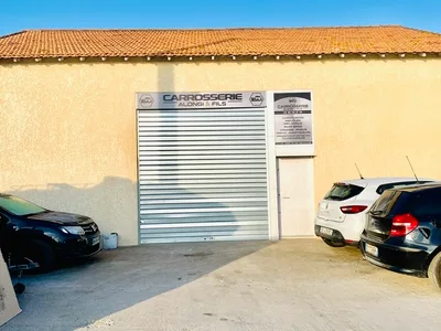Devanture de Carrosserie ALONGI & Fils