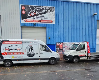 Devanture de Sos Pneus 60