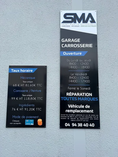 Devanture de SMA 83