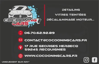 Devanture de COCOONING CARS