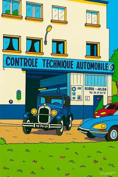 Devanture de Contrôle technique Securitest BORDE Julien CCTA