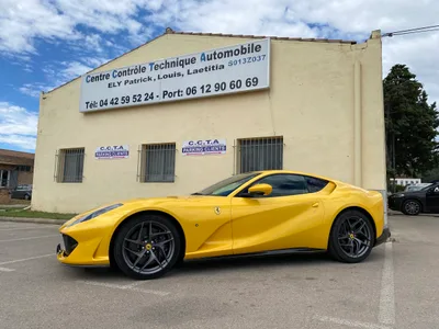 Devanture de C.C.T.A Eguilles Contrôle Technique Auto