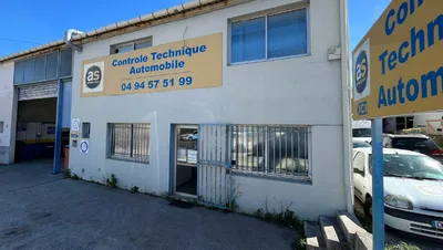 Devanture de AS Autosécurité Contrôle Technique HYERES