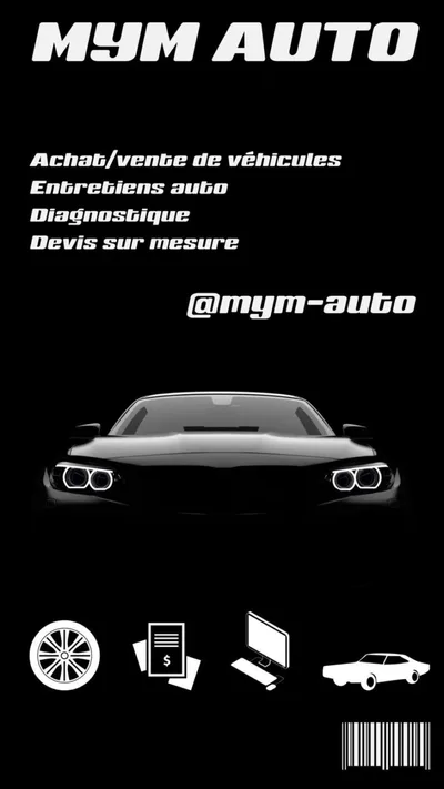 Devanture de MYM Auto