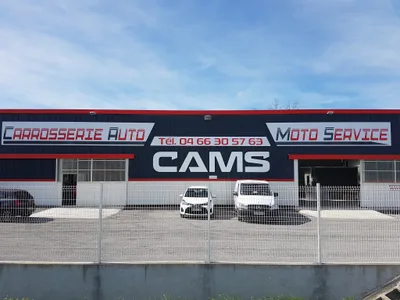 Devanture de Carrosserie Auto Motos Service CAMS