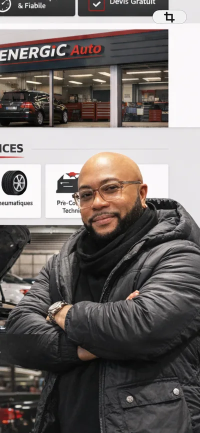 Devanture de Garage Energic Auto