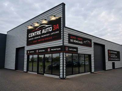 Devanture de Centre Auto 3A