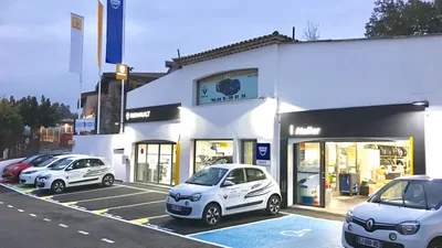 Devanture de Garage Renault Déambrosi