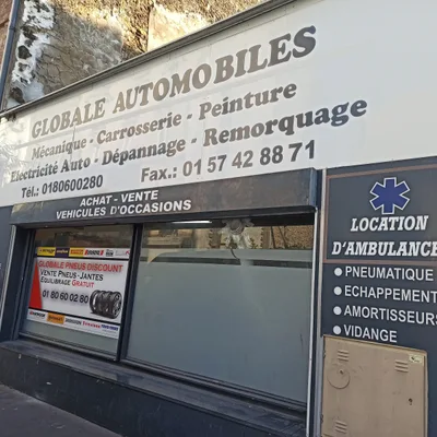 Devanture de Garage Globale Automobiles SCTI