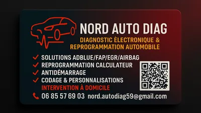 Devanture de Nord Auto Valise - Diagnostic & Reprogrammation