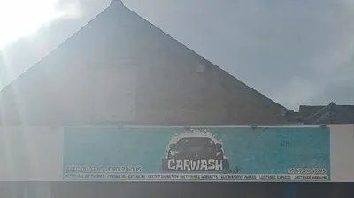 Devanture de Carwash
