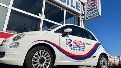 Devanture de CTAI Autovision Strasbourg Meinau
