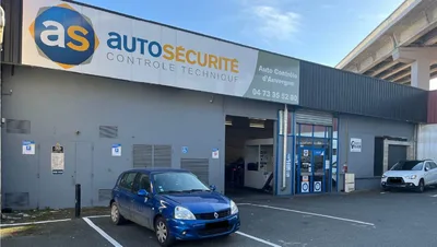 Devanture de AS Auto Sécurité Contrôle Technique Clermont Ferrand | Auto et Moto