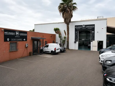 Devanture de Centre B.A Services