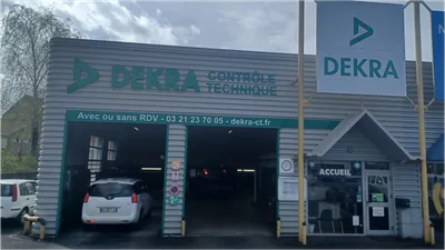 Devanture de DEKRA Arras