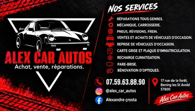 Devanture de Alex Car Autos