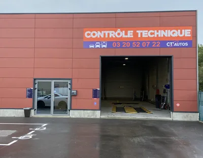 Devanture de Contrôle technique Nieppe