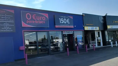 Devanture de Euro Pare Brise Plus Cambrai