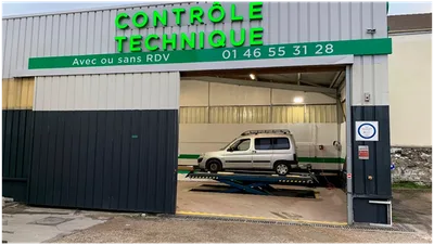 Devanture de DEKRA contrôle technique Chatillon (AUTO - MOTO)