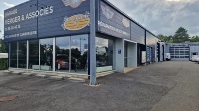 Devanture de Garage Verger et Associés