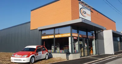 Devanture de ADP AUTO : Maintenance Réparation de voitures et pièces auto à Caudry