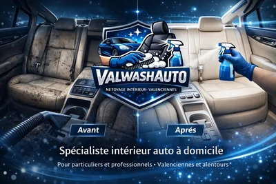 Devanture de valwashauto