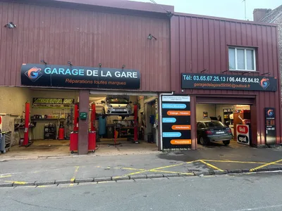Devanture de Garage de la Gare