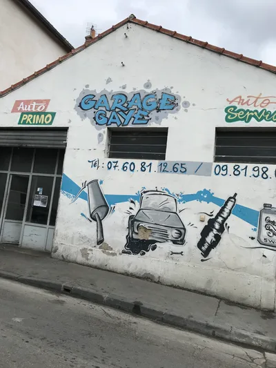 Devanture de Garage Gaye