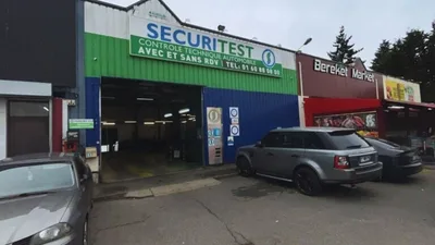 Devanture de Sécuritest Contrôle Technique Automobile CORBEIL ESSONNES