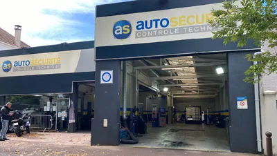 Devanture de AS Autosécurité Contrôle Technique CRETEIL