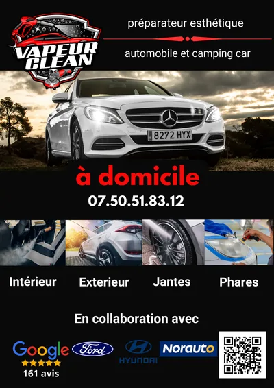 Devanture de Nettoyage auto VOLTA