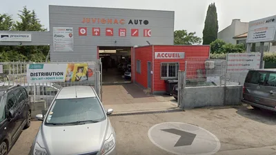 Devanture de Garage Juvignac Auto