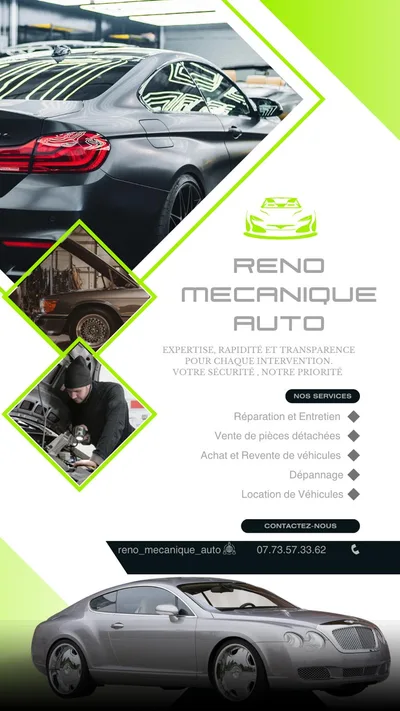 Devanture de Reno Mecanique Auto