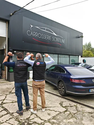 Devanture de Carrosserie Scintiline
