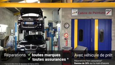 Devanture de Chateauneuf Carrosserie