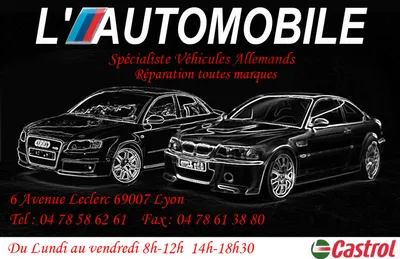 Devanture de Garage L'Automobile