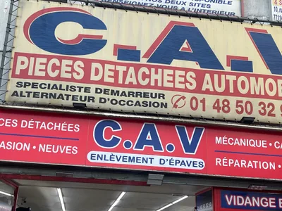 Devanture de Casse Auto Villiers/Garage/Carrosserie