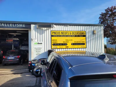 Devanture de Eco Pneus