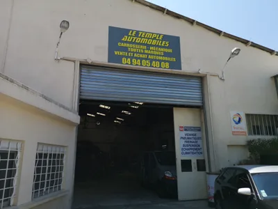 Devanture du Temple Automobiles