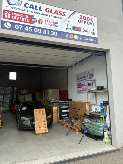 Devanture de Call Glass Pare-Brise