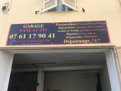 Devanture de Garage SAM Auto