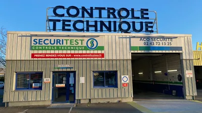 Devanture de Sécuritest Contrôle Technique Automobile Le Mans La Pointe