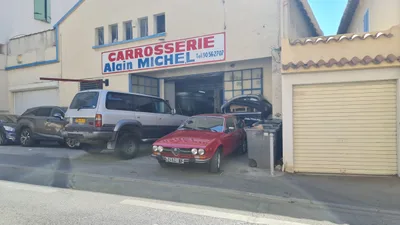 Devanture de Carrosserie Alain Michel