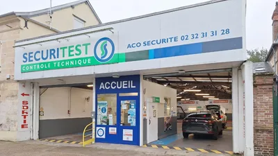 Devanture de Sécuritest Contrôle Technique Automobile EVREUX
