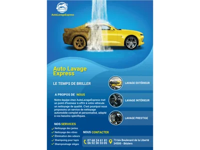 Devanture de AutoLavageExpress