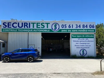 Devanture de Sécuritest Contrôle Technique Auto et moto TOULOUSE - ROUTE DE LABEGE